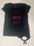 OUTFITTERS nation shirt S in ~~nieuw~~ staat, Verzenden, Zwart, Zo goed als nieuw, Korte mouw