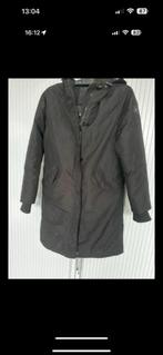 Airforce jas zwart lang maat 40 (xl) met fishtail en knopen, Ophalen of Verzenden, Zo goed als nieuw, Maat 38/40 (M), Zwart