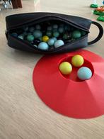 Knikkers met knikkerpotje, Hobby en Vrije tijd, Gezelschapsspellen | Overige, Een of twee spelers, Ophalen, Gebruikt