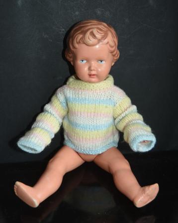 Vintage gestreepte gebreide trui voor pop 60s beschikbaar voor biedingen
