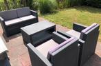 Allibert tuinset, Tuin en Terras, Tuinsets en Loungesets, Ophalen, 4 zitplaatsen, Kunststof, Gebruikt