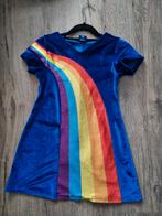 K3 regenboog jurk 6 8 jaar maat 134, Kinderen en Baby's, Carnavalskleding en Verkleedspullen, Ophalen, Zo goed als nieuw, 134 t/m 140