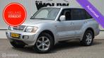 Mitsubishi Pajero 3.5 V6 5 deurs Youngtimer 7 pers Automaat, Auto's, Mitsubishi, Gebruikt, Zwart, Stoelverwarming, 7 stoelen