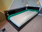 Eenpersoonsbed, Ophalen, 90 cm, Eenpersoons, Zwart