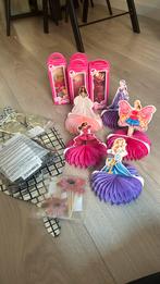 Barbie feest decoratie, Verzenden, Zo goed als nieuw, Versiering, Verjaardag