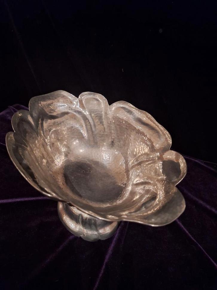 Art Deco Dansk Kunst Tinnen Schaal, Antiek en Kunst, Antiek | Schalen, Ophalen of Verzenden