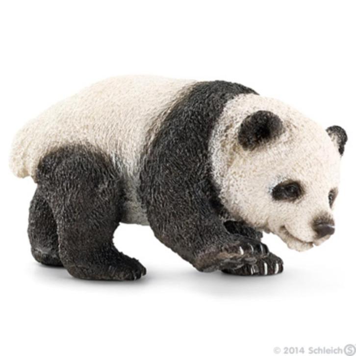 Schleich 14707 panda jong, dierfiguur, Verzamelen, Dierenverzamelingen, Zo goed als nieuw, Beeldje of Figuurtje, Wild dier, Verzenden