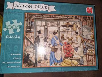 ANTON PIECK PUZZEL 1000 STUKJES IN COMPLETE EN NETTE STAAT  beschikbaar voor biedingen