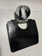 Toiletrolhouder zwart, Ophalen, Gebruikt, Zwart
