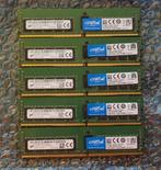 5 stuks || Crucial DDR 4 16GB 2400Mhz CT16G4RFS424A, Computers en Software, RAM geheugen, DDR4, Ophalen of Verzenden, Zo goed als nieuw