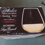 Luigi Bormioli Atelier Riesling Glazen - Nieuw!, Glas of Glazen, Nieuw, Ophalen of Verzenden, Glas