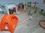 Playmobil school 4324, camping, speeltuin, bruidswinkel, Kinderen en Baby's, Speelgoed | Playmobil, Complete set, Zo goed als nieuw