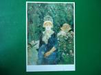 (811) Kunstkaart: B. MORISOT / Young Woman in a Garden, Verzenden, Gelopen, Overige thema's