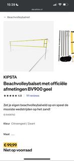 Volleybalset (voor strand, kan ook in een park), Sport en Fitness, Volleybal, Ophalen of Verzenden, Nieuw, Overige typen