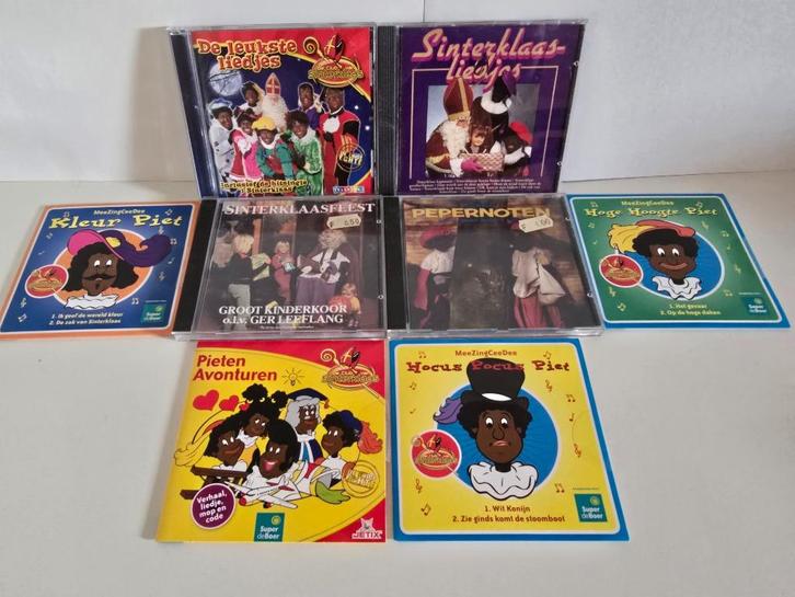 8 Sinterklaas cd's, Cd's en Dvd's, Cd's | Kerst en Sinterklaas, Zo goed als nieuw, Ophalen of Verzenden