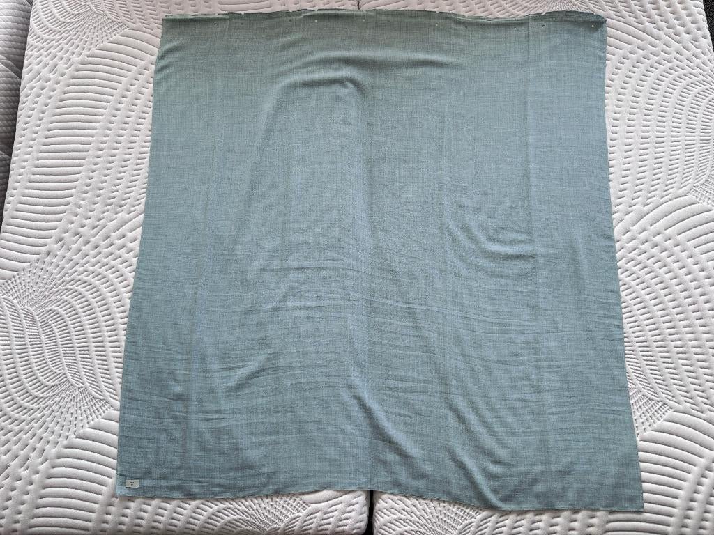 Lap stof De Ploeg Well 115 x 110 gordijnstof inbetween blauw, Blauw, Ophalen of Verzenden, Zo goed als nieuw, 30 tot 120 cm