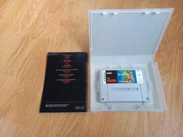 Pagemaster met manual en doos voor de Super Nintendo (SNES) beschikbaar voor biedingen