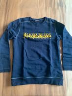 Donkerblauwe Napapijri sweater maat 12/152, Jongen of Meisje, Trui of Vest, Ophalen of Verzenden, Zo goed als nieuw