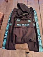 Malelions Trainingspak Zwart/Blauw, Maat 48/50 (M), Zwart, Malelions, Ophalen of Verzenden