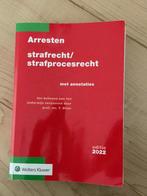 Arresten strafrecht/strafprocesrecht, Gelezen, Wolters Kluwer, Beta, HBO