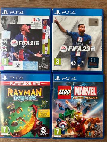 Diverse PS4 spellen.  beschikbaar voor biedingen