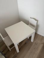 2 ikea sundvik stoeltjes en lack tafel. Zie tekst, Ophalen of Verzenden, Zo goed als nieuw, Tafel(s) en Stoel(en)