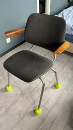vintage bureaustoel (gispen?), Ophalen, Gebruikt, Zwart, Bureaustoel
