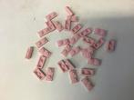 Lego plaat 1x2 roze, Ophalen of Verzenden, Gebruikt, Losse stenen, Lego
