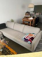Grijze Loods5 Bank met Hocker, Huis en Inrichting, Banken | Bankstellen, Ophalen, Gebruikt, 75 tot 100 cm, Rechte bank
