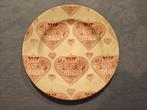Queens made with love bord, Ophalen of Verzenden, Zo goed als nieuw, Bord(en), Overige stijlen