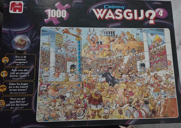 Wasgy Destiny  nr 4, Hobby en Vrije tijd, Denksport en Puzzels, Zo goed als nieuw, 500 t/m 1500 stukjes, Ophalen of Verzenden