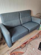 Grijze rechte bank - comfortabel en stijlvol, Gebruikt, Driepersoons, 75 tot 100 cm, Ophalen of Verzenden