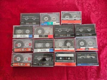 Cassettebandjes, TDK SA90, 100, Maxell UR, TDK D. beschikbaar voor biedingen