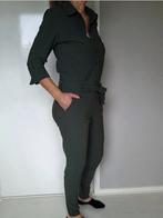 Studio Anneloes Angelique jumpsuit S Donkergroen Travelstof, Studio Anneloes, Ophalen of Verzenden, Zo goed als nieuw, Maat 36 (S)