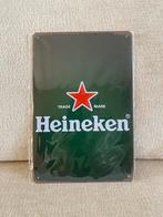 Wanddevoratie metalen wandborden bier heineken, Ophalen of Verzenden, Nieuw, Reclamebord, Plaat of Schild, Heineken