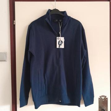 Nieuwe blauw sweat-vest XXL beschikbaar voor biedingen