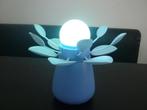Glowing Flower - Blauw / bewegende lamp op batterij, Ophalen of Verzenden, Nieuw, Kunststof, Minder dan 50 cm