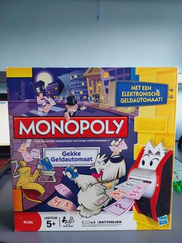 Monopoly Gekke Geldautomaat beschikbaar voor biedingen