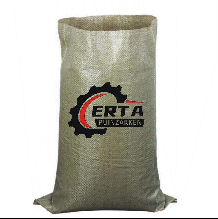 Gewoven puinzakken scherp geprijsd 50cmx80cm, Doe-het-zelf en Verbouw, Overige Doe-het-zelf en Verbouw, Ophalen of Verzenden