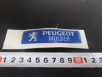 sticker Tuning soft pvc PEUGEOT Mulder  *, Ophalen, Zo goed als nieuw, Bedrijf of Vereniging