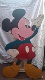 Zelf gemaakt geboortebord Micky Mouse Walt Disney., Ophalen, Zo goed als nieuw, Geboortebord