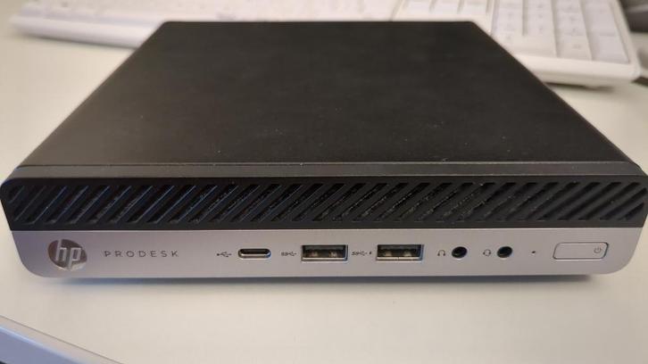HP Prodesk 600 Mini G4, i5 8400t, 16gb ram, Computers en Software, Desktop Pc's, Gebruikt, HDD, SSD, 16 GB, Ophalen of Verzenden