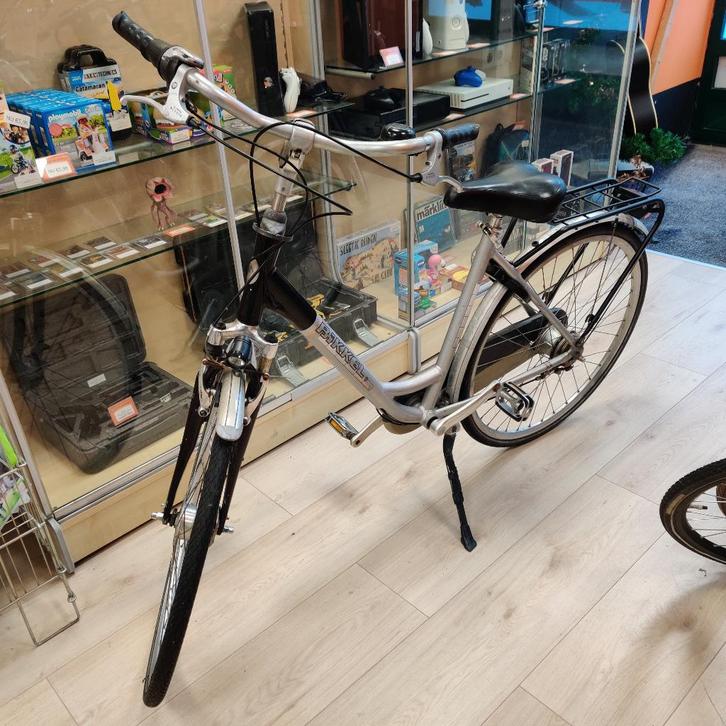 Bikkel Damesfiets grijs nu voor €99.99, Fietsen en Brommers, Fietsen | Oldtimers, 47 tot 51 cm, Ophalen