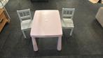 MAMMUT kindertafel (Ikea) inclusief 3 stoeltjes, Ophalen, Gebruikt