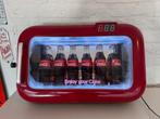 Coca-Cola Koelkast Display Reclame Lichtbak, Verzamelen, Ophalen, Gebruikt, ., Lichtbak of (neon) lamp