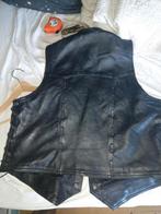 Motor vest van leer, leder. Maat L XL, Ophalen of Verzenden, Tweedehands, Jas | leer