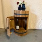 Barkastje – 1 deurtje – Teak met metaal - TTM Wonen, Huis en Inrichting, Kasten | Ladekasten, Minder dan 50 cm, TTM Wonen, TTM Wonen