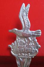 vintage theelepel Elburg Meeuw JS zn 90 verzilverd, Ophalen of Verzenden, Metaal, Bestek, Verzilverd