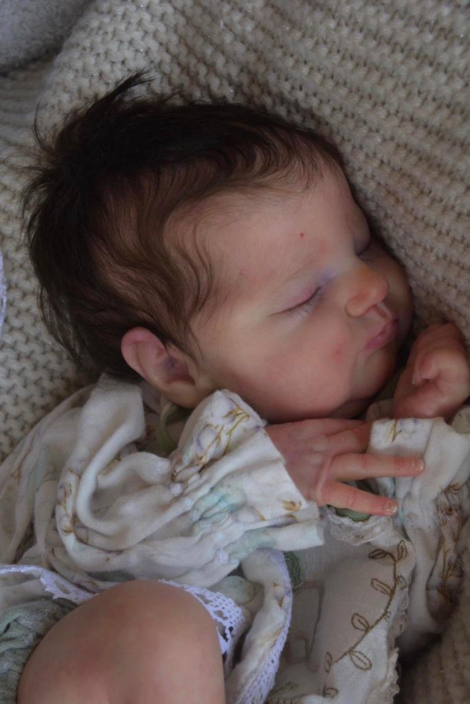 reborn, Verzamelen, Poppen, Zo goed als nieuw, Pop, Ophalen of Verzenden