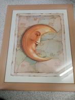 Schilderij Maan in nette staat, Ophalen, Zo goed als nieuw, Schilderij, Minder dan 50 cm